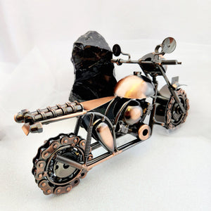 Scrambler Copper Look Motorbike