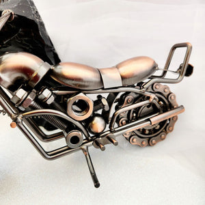 Copper Look Motorbike