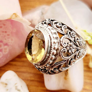 Citrine Ring