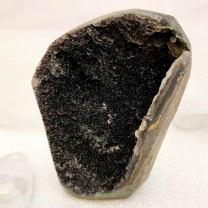 Black Amethyst Standing Druzy 