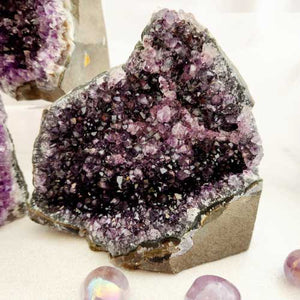 Amethyst Standing Cluster