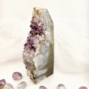 Amethyst Standing Cluster