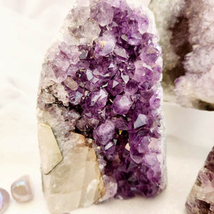 Amethyst Standing Cluster