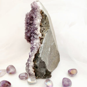 Amethyst Standing Cluster