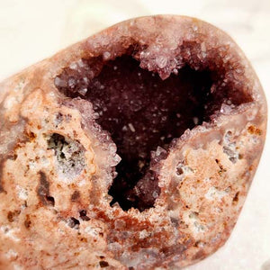 Pink Amethyst Druzy Free Form