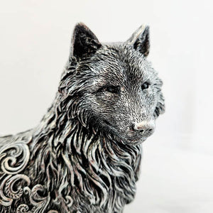 Silver Look Wolf