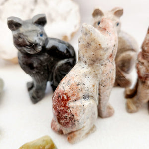 Soapstone Cat