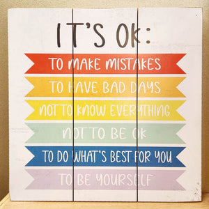 Its OK Wall Art