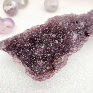 Amethyst Druzy Plate