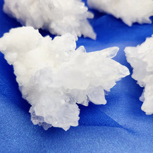 White Calcite Cluster