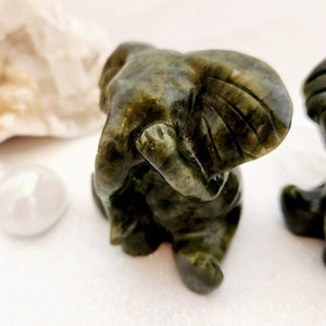 Nephrite Jade Elephant