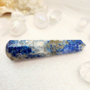 Lapis Lazuli Faceted Wand