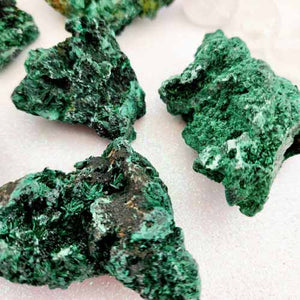 Silky Fibrous Malachite