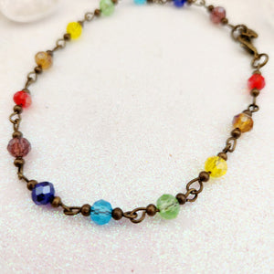 Glass Beaded Anklet