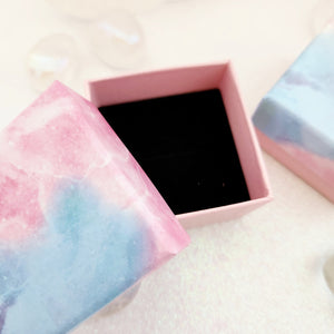 Pink & Blue Ring Box