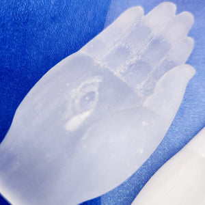 Selenite Hand