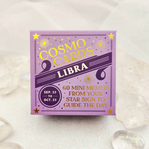 Libra Cosmo Cards (60 mini memos from your star sign to guide the day)