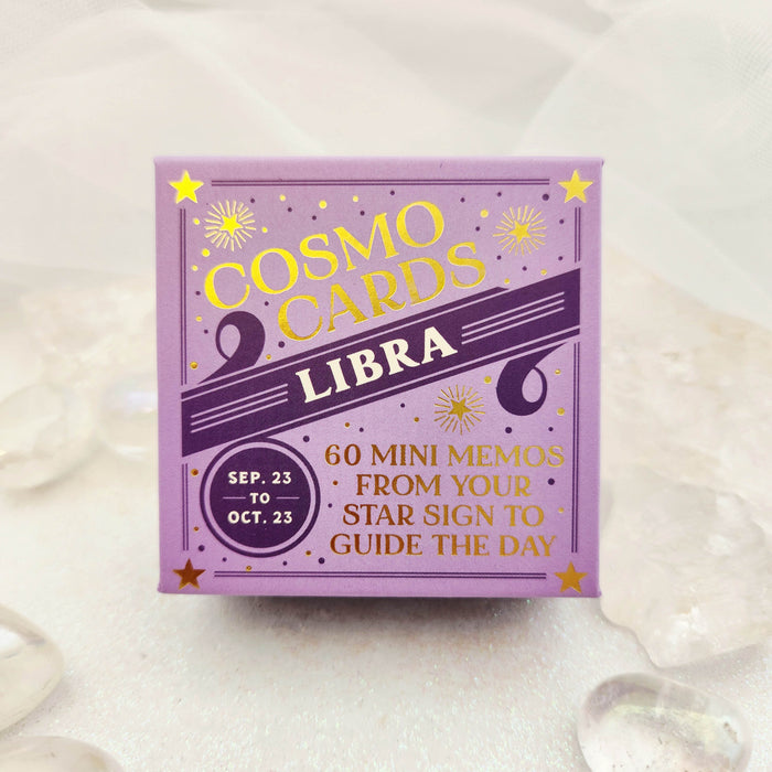 Libra Cosmo Cards (60 mini memos from your star sign to guide the day)