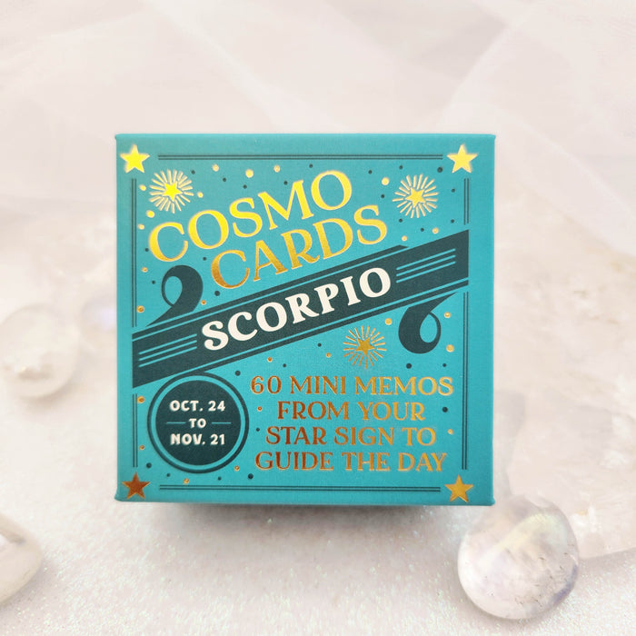 Scorpio Cosmo Cards (60 mini memos from your star sign to guide the day)