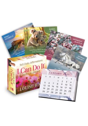 2025 I Can Do It Desk Calendar