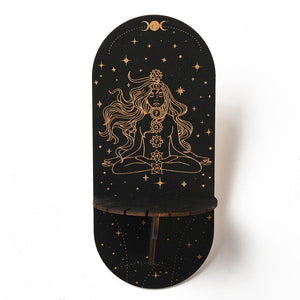 Chakra Goddess Shelf for Hanging Pendulums/Pendants