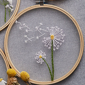 Dandelion Fairy Embroidery Kit