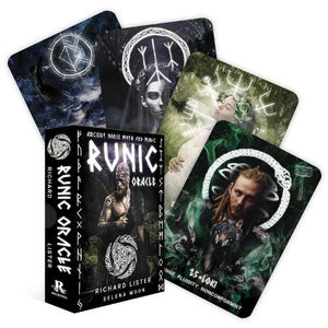 Runic Oracle Cards (ancient Norse myth and magic. 44 cards & guidebook)