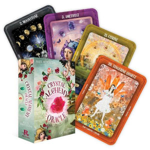 Crystal Alchemy Oracle Cards (36 cards & guidebook)