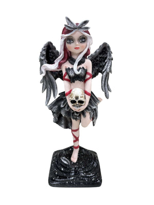 Gothic Angel h. Skull (approx. 19x9.5cm)