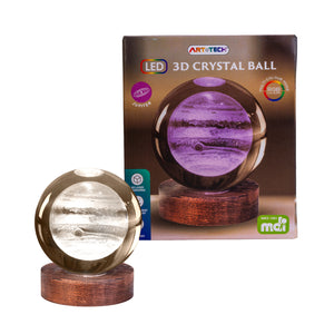 Jupiter 3D LED/USB Colour Changing Lamp (approx. 9.5x8cm)