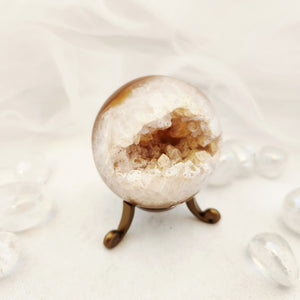 Agate Geode Sphere