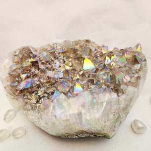 Amethyst Aura Cluster