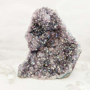 Amethyst Aura Standing Cluster