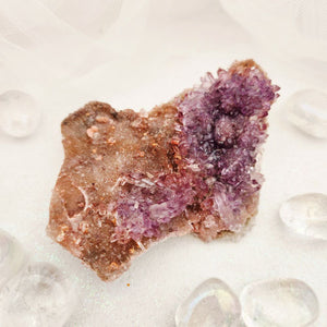 Amethyst Druzy Plate