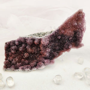 Amethyst Druzy Plate