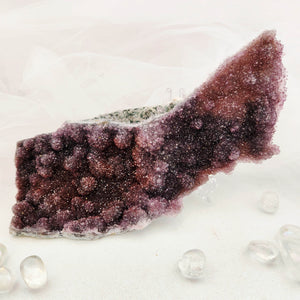 Amethyst Druzy Plate