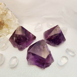 Amethyst Partially Polished Point