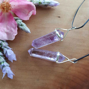 Amethyst Pendant | Double Terminated | Calm & Clarity | Assorted