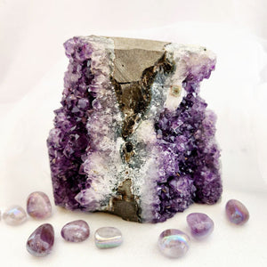 Amethyst Standing Cluster