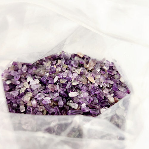 Amethyst Tiny Crystal Chips (approx. 1 kilo bag)