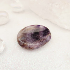 Amethyst Worry Stone