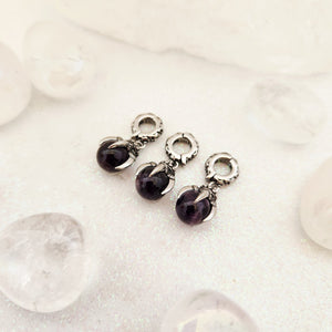 Amethyst in Dragon's Claw Pendant