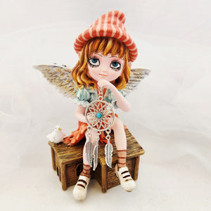 Angel w. Bird & Dreamcatcher