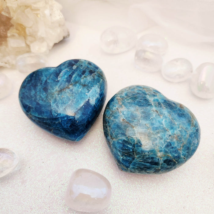Apatite Heart (assorted. approx. 5.6x5.8xm)