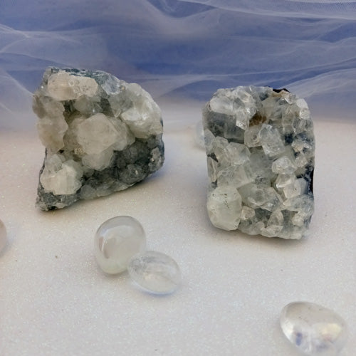 Apophyllite Cluster (assorted. approx. 7x5.3-6.3cm