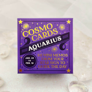 Aquarius Cosmo Cards