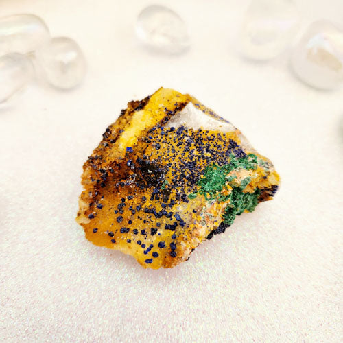 Azurite & Malachite Specimen (approx. 5.8x5.3cm)