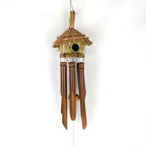 Bamboo Bird House Windchime
