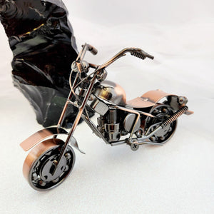 Banana Bar Copper Look Chopper Motorbike