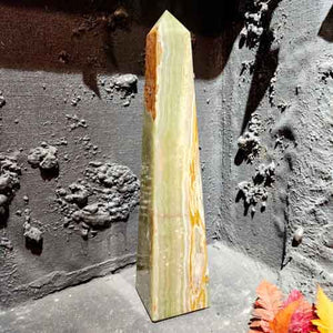 Banded Calcite aka Marble Onyx Obelisk